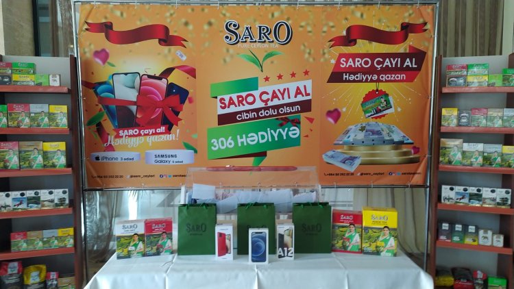 Onlar Saro çaydan hədiyyələr qazandılar