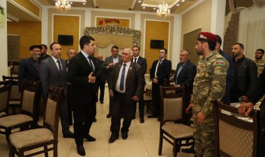 Qazilər üçün iftar süfrəsi təşkil olunub