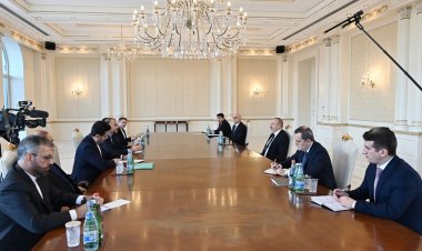 Prezident İranın xarici işlər nazirini qəbul edib