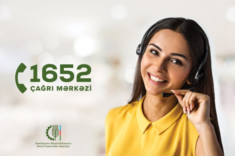 Vətəndaşlar Kənd Təsərrüfatı Nazirliyinin Çağrı Mərkəzindən razıdırlar