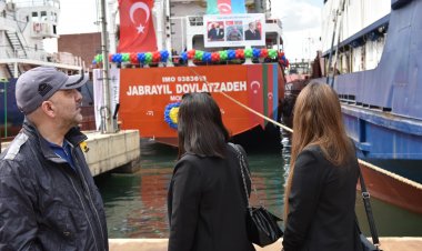 Şəhidin adını daşıyacaq tanker suya buraxıldı