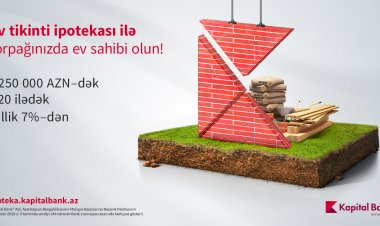 Ev tikintisi üçün ipoteka daha da əlçatan!