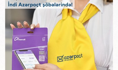 “Azercell” məhsulları artıq “Azərpoçt” məntəqələrində!
