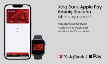 Apple Pay artıq Xalq Bank kart sahibləri üçün əlçatan olur