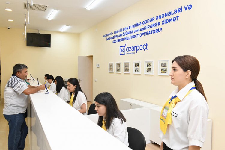  “Azərpoçt”un Abşeron filialı açıldı