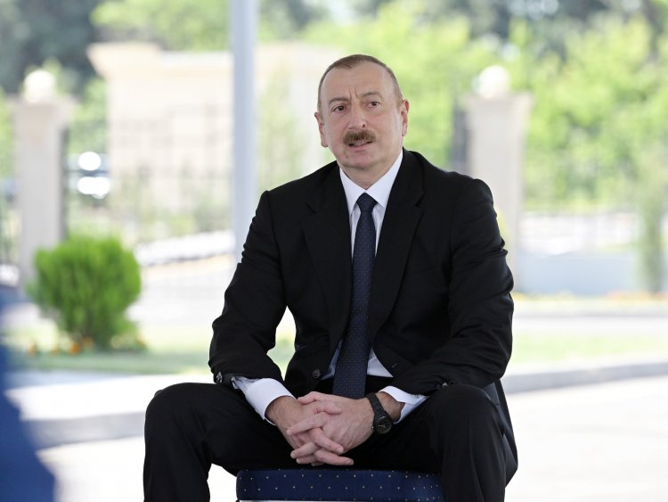 Prezident Azərbaycan Televiziyasına müsahibə verib