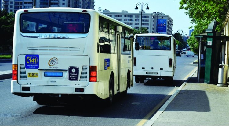 Nağdsız ödəniş sistemi ilə fəaliyyət göstərən marşrut avtobuslarının sayı artıb