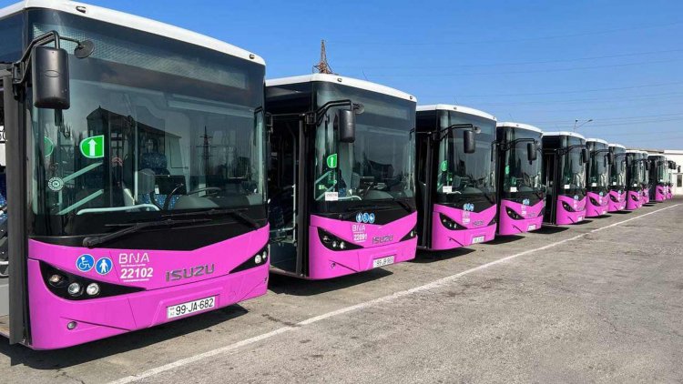 Azərbaycana 127 milyonluq avtobuslar gətirilib
