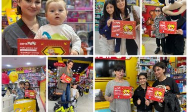 Supertoys şirkətindən analar və uşaqlara sürpriz!