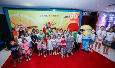 "CineMastercard"da uşaq bayramı keçirilib