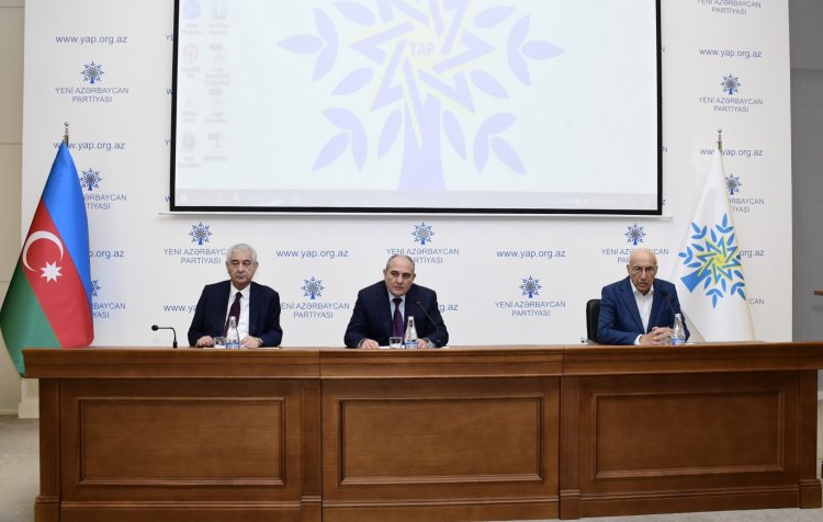 YAP-ın deputatlığa namizədləri açıqlanıb