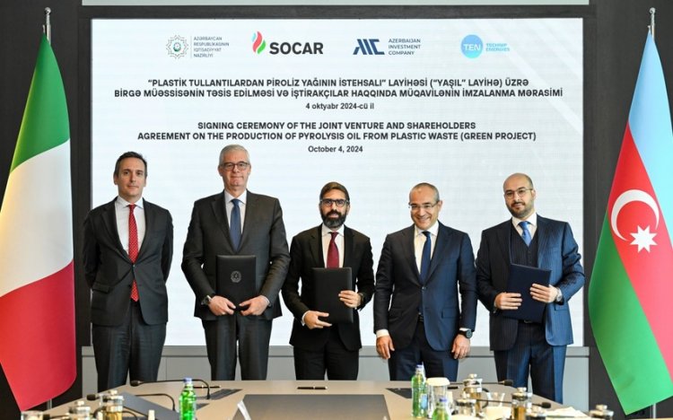 Azərbaycanda piroliz yağının istehsalına dair