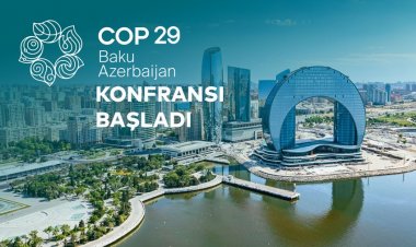 Bu gün Azərbaycanda COP29-a start verilir