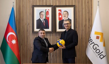 Zakir İbrahimov “Gəncə” Voleybol Klubunun rəhbərliyi ilə görüşüb