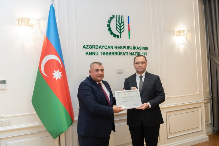 Vüqar Hüseynov ölkə başçısı tərəfindən təltif edilib