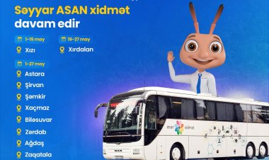 Səyyar ASAN xidmət davam edir