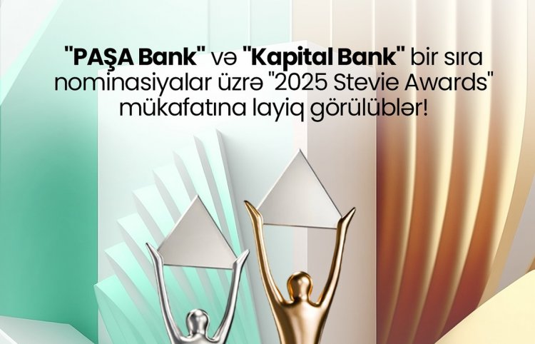 “PAŞA Qrup”a daxil olan 2 bank mükafat aldı