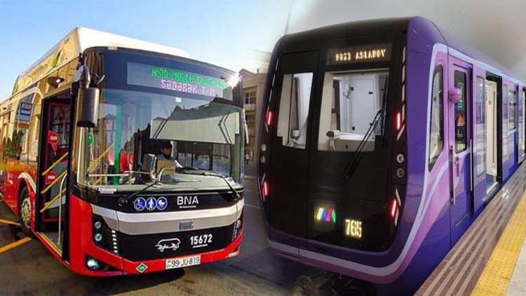 Azərbaycanda avtobus və metroda gediş haqqı
