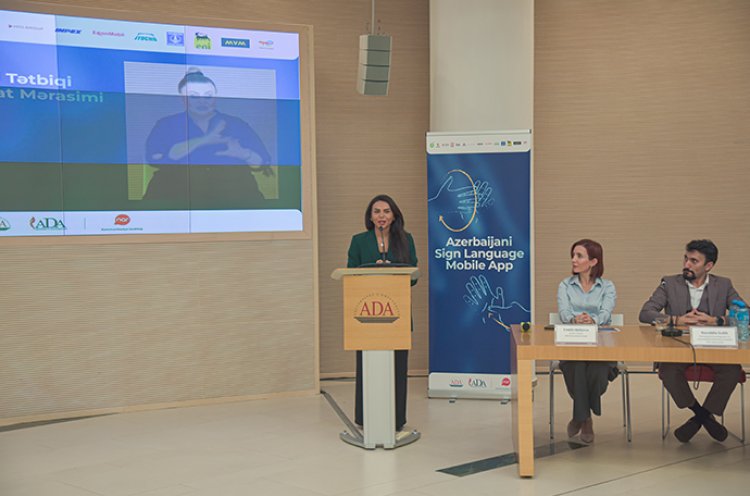 Azərbaycanda ilk jest dili mobil tətbiqi istifadəyə verildi