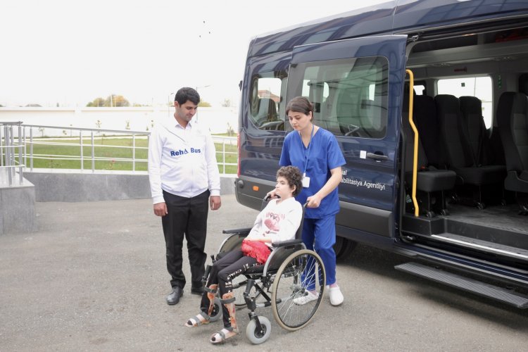 Gəncədə də “RehaBus” xidmətinə başlanılıb
