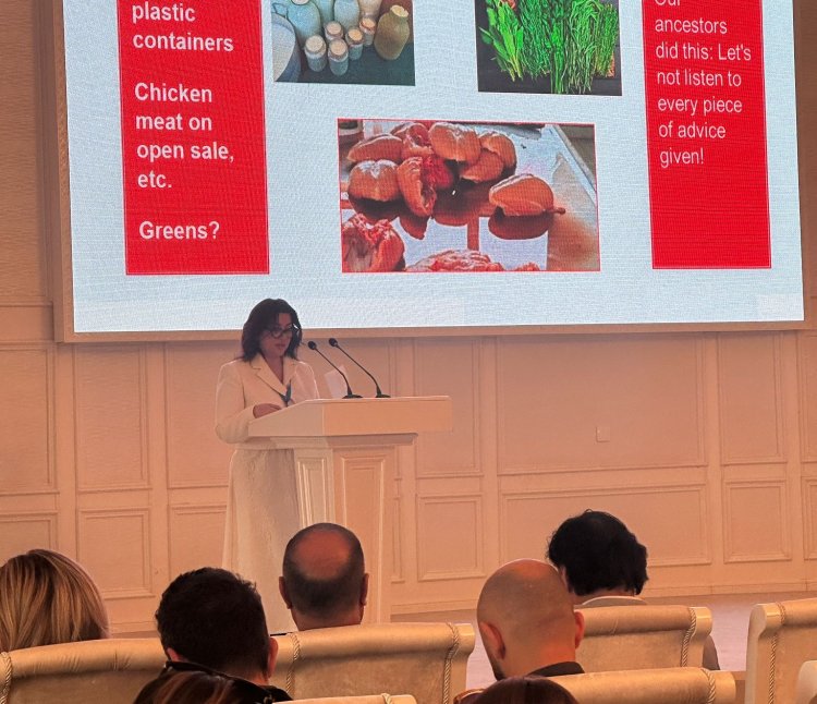 Şəlalə Zeynalova beynəlxalq konfransda təqdimatla çıxış edib