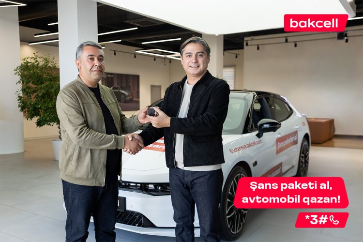 1 AZN-ə lüks avtomobil qazandı!