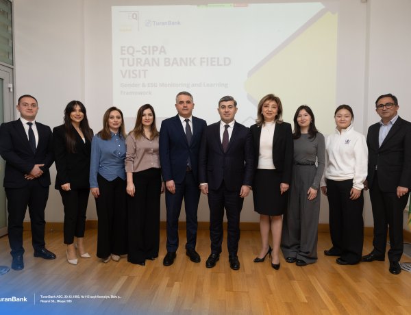“TuranBank” beynəlxalq əməkdaşlıq çərçivəsində gender bərabərliyinə dair strateji layihəni yekunlaşdırıb