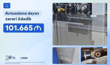 Güclü yağışın yaratdığı böyük zərər sığorta hesabına qarşılandı